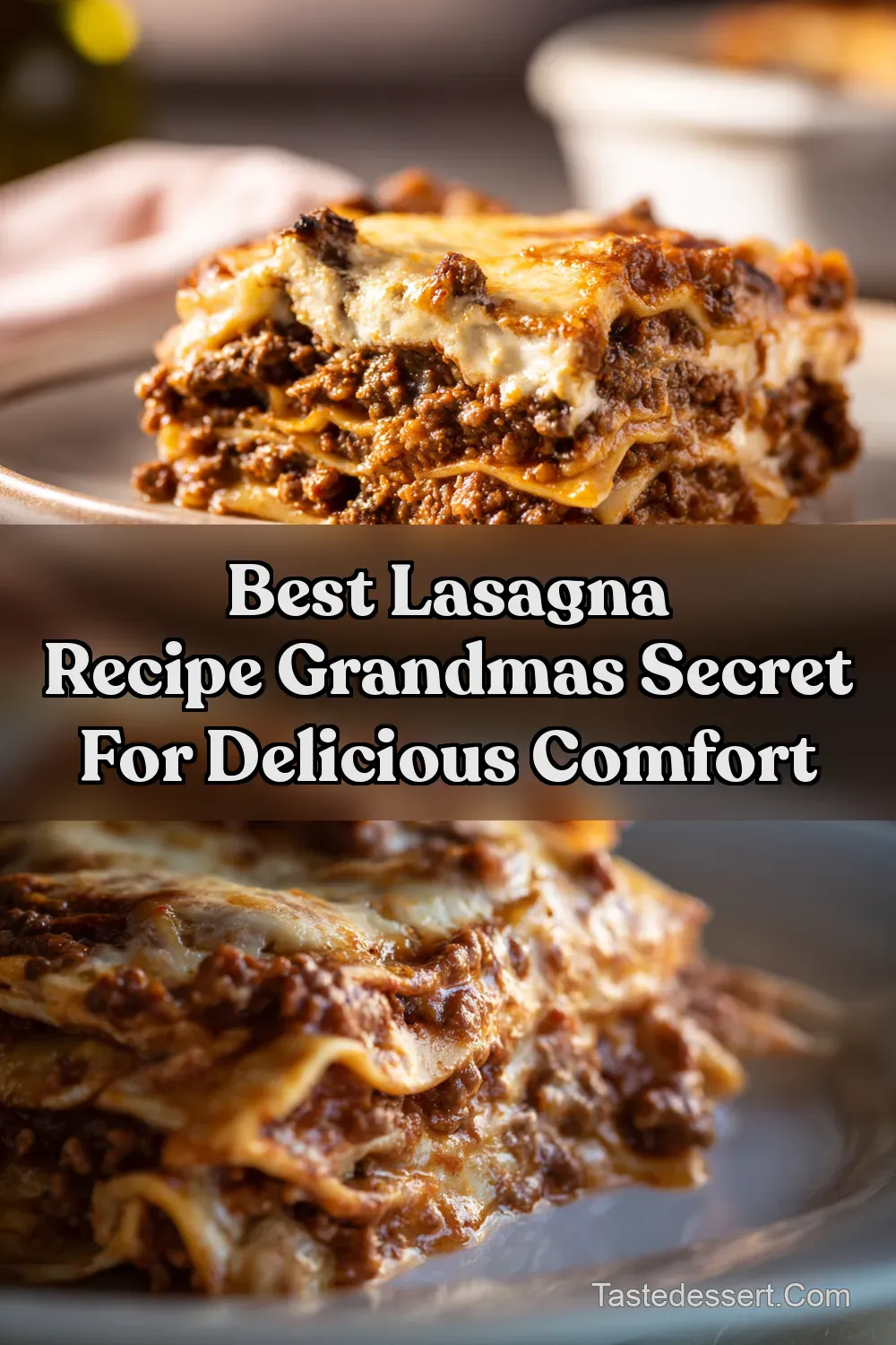 Grandmas Hug Traditional Beef Lasagna Recipe Youll Adore
