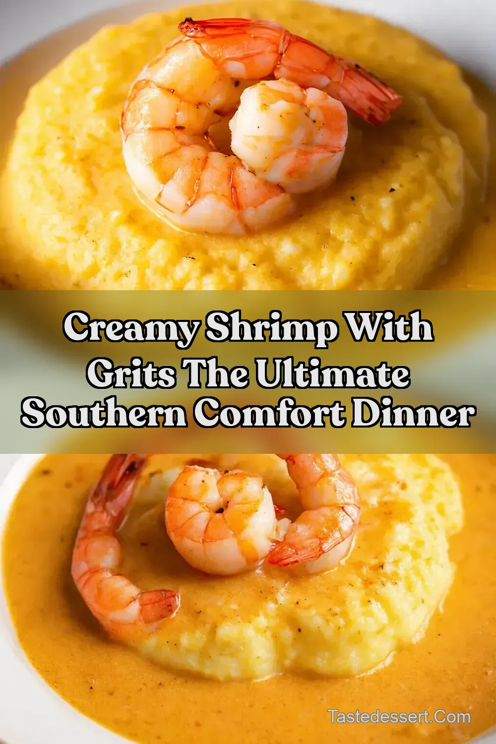 Creamy Shrimp and Grits Southern Comfort Food - Taste…