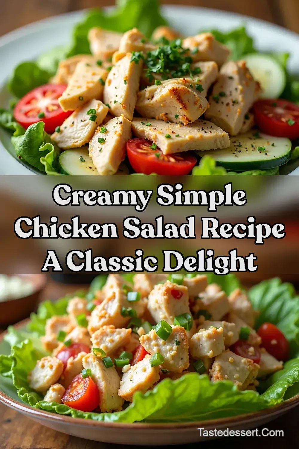 Classic Chicken Salad My Simple Delicious Recipe - Taste…