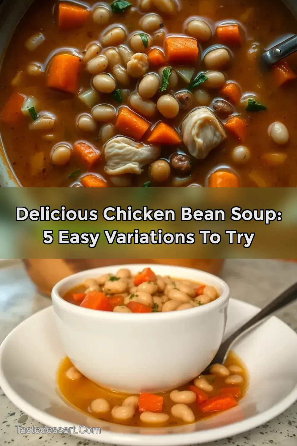 Hearty Chicken Bean Soup: Comfort in a Bowl for Chilly…