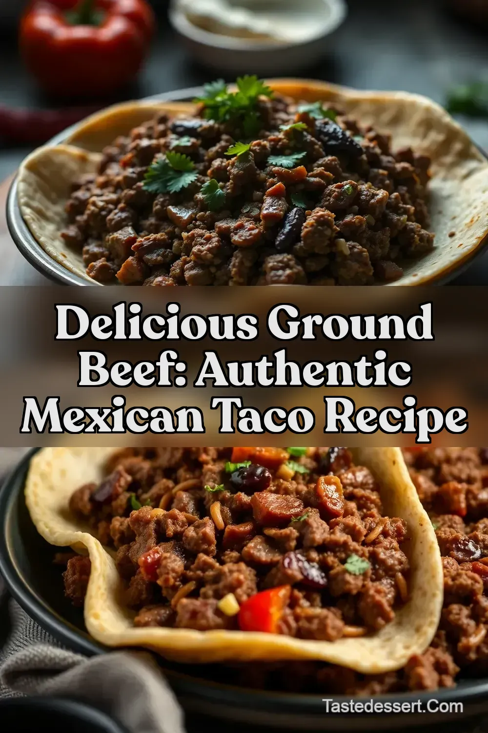 Delicious Ground Beef: Authentic Mexican Taco Recipe