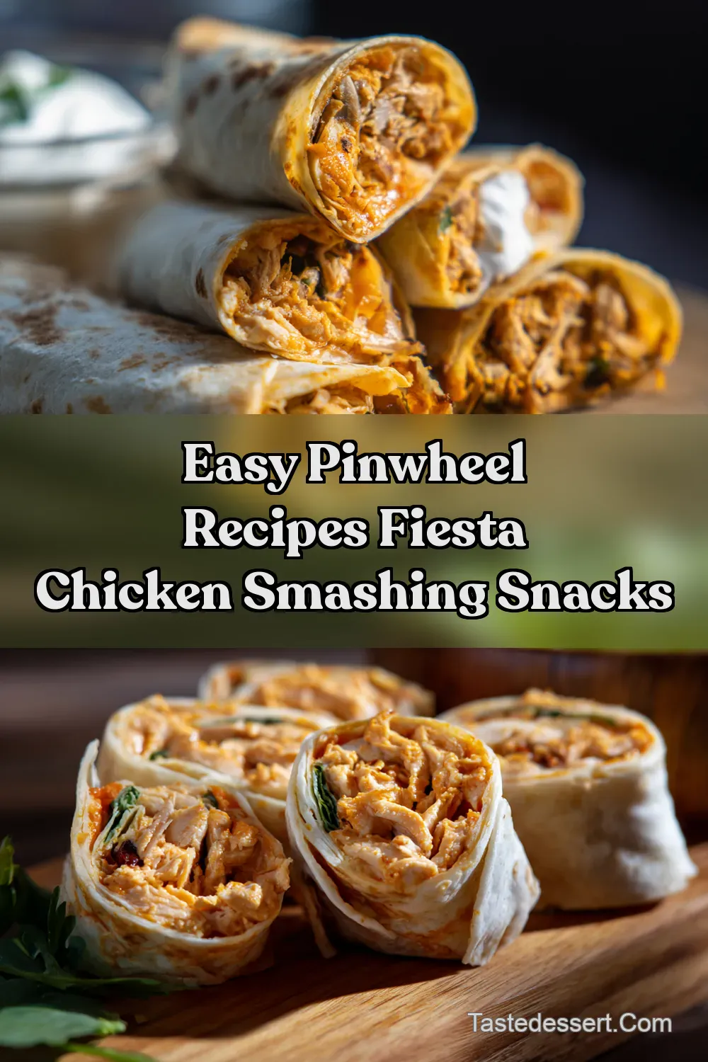 Fiesta Chicken Tortilla Pinwheel Recipes Smashing Snacks