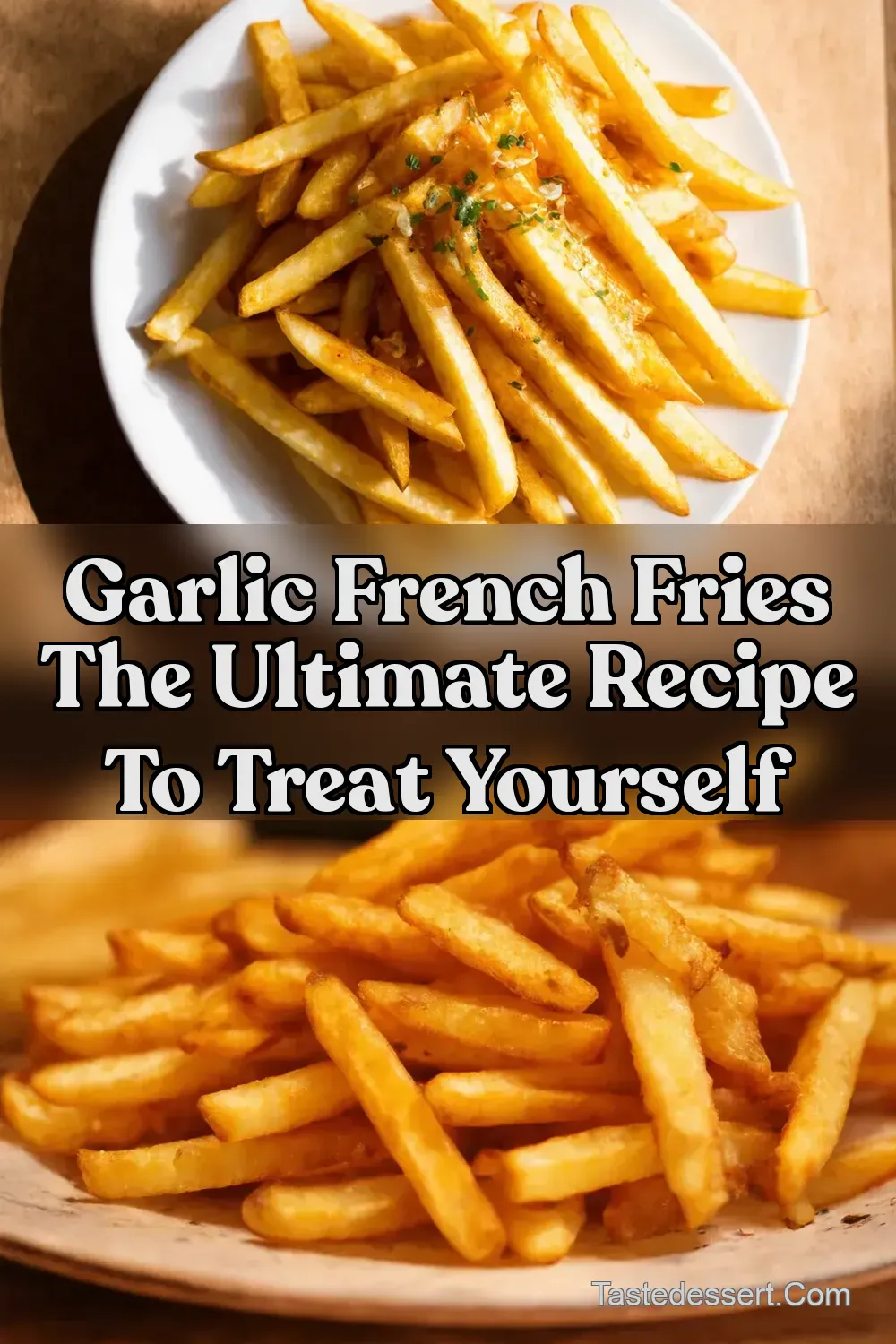 Loaded Garlic French Fries My GoTo Recipe - Taste Dessert