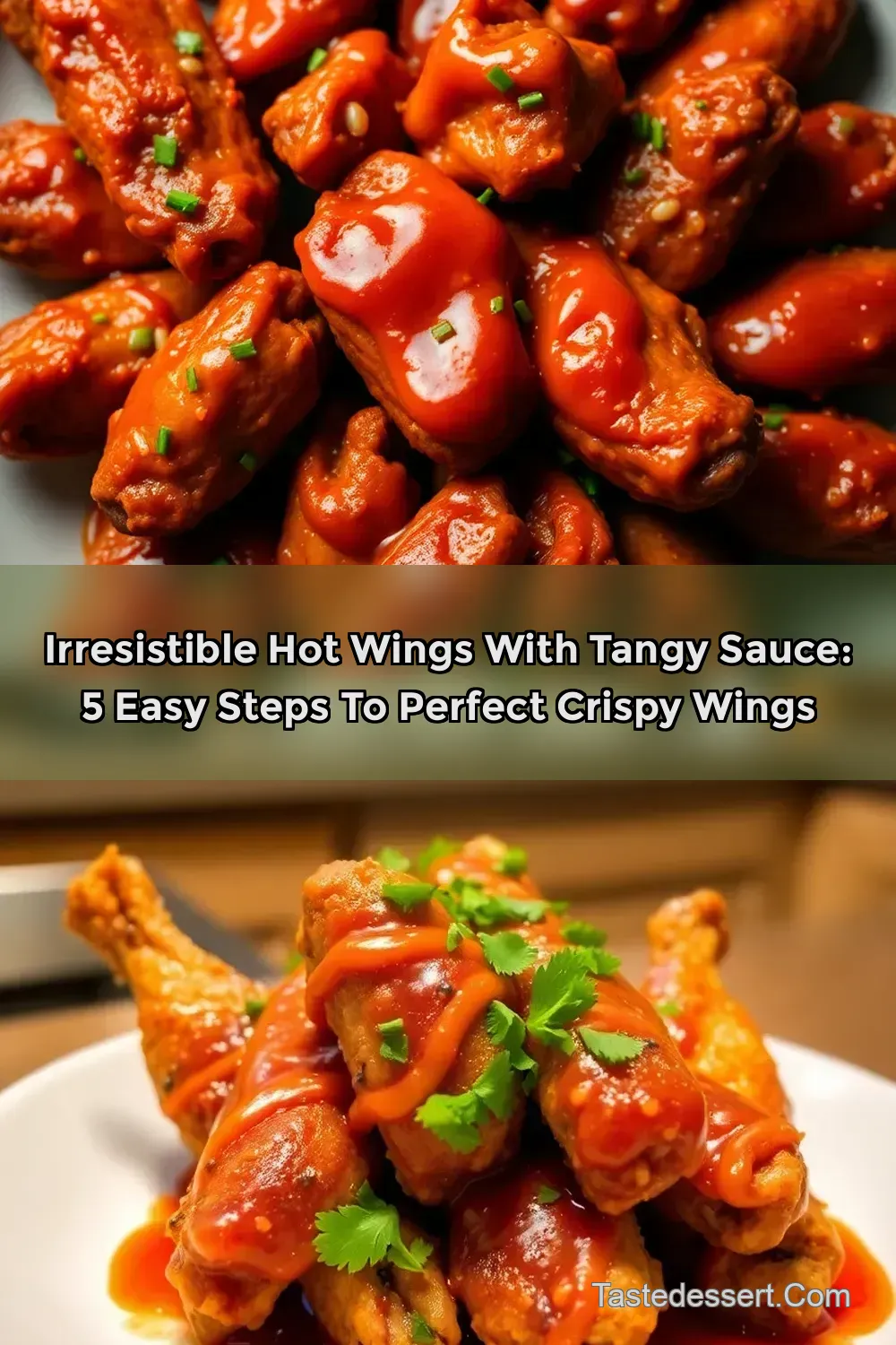 Irresistible Hot Wings With Tangy Sauce: 5 Easy Steps to Perfect Crispy Wings