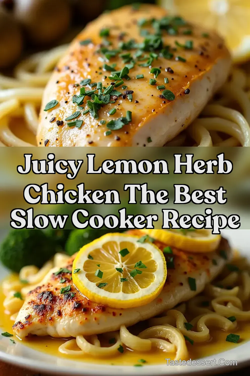 Slow Cooker Lemon Herb Chicken Breast Easiest Weeknight Slow Cooker Lemon Herb Chicken Breast Easiest Weeknight