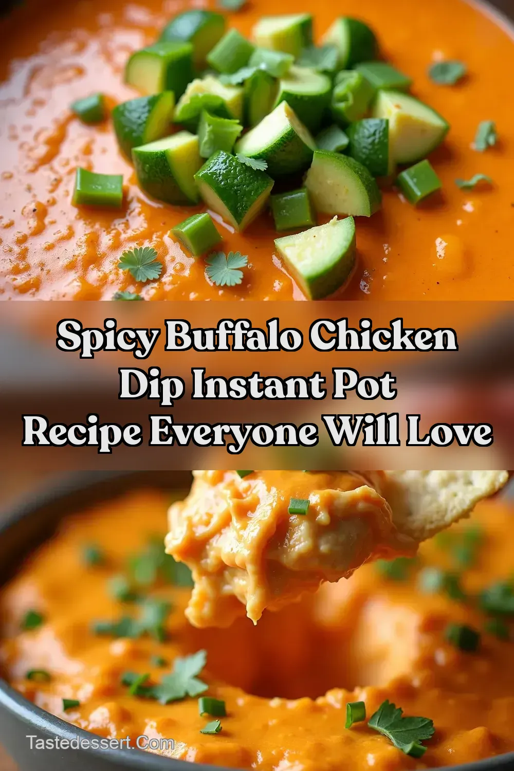 Instant Pot Buffalo Chicken Dip Easiest Game Day Recipe