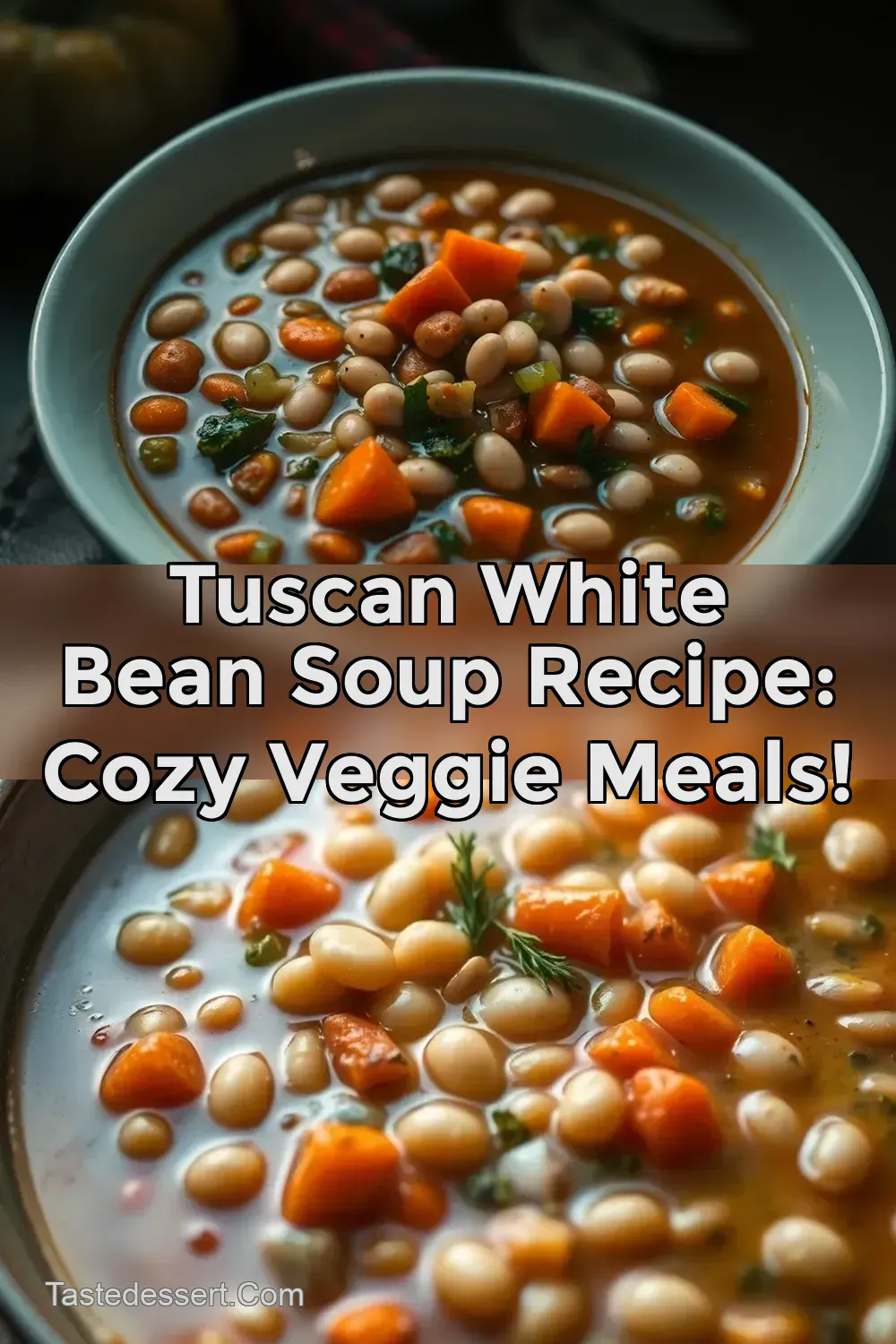 Tuscan White Bean Soup Recipe: Cozy Veggie Meals!