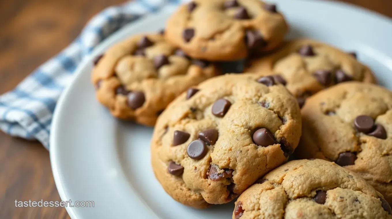 Delicious Baked Chocolate Chip Cookies