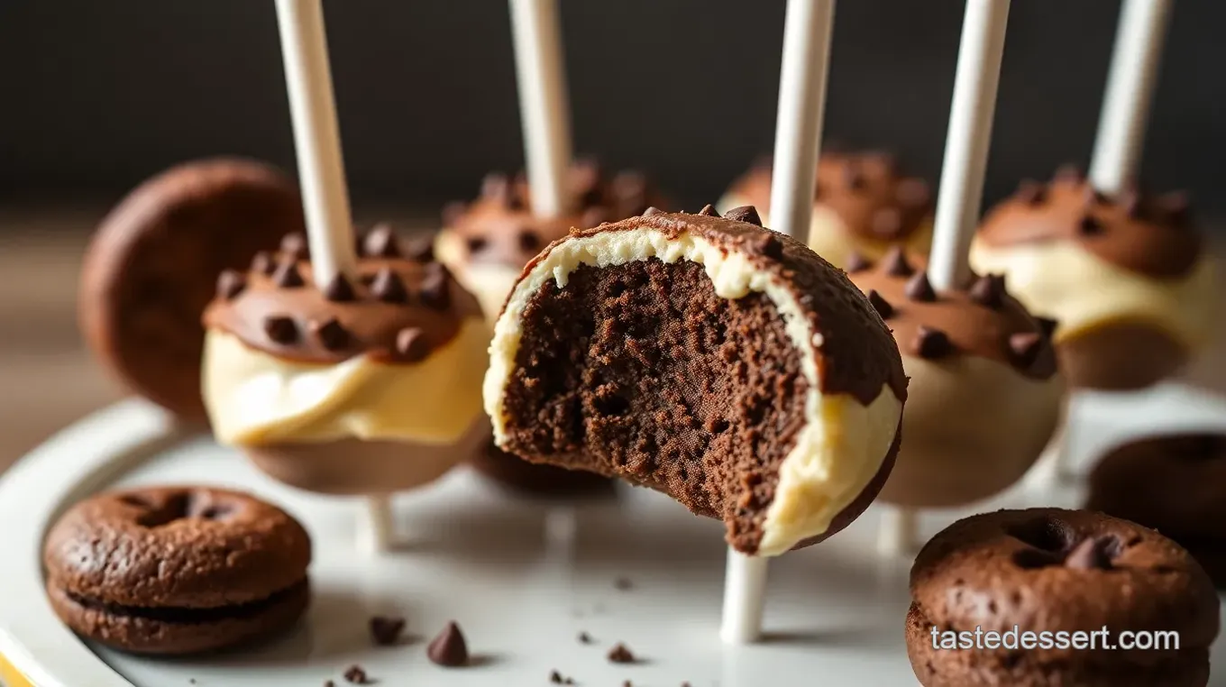 Cookies and Cream Cake Pops