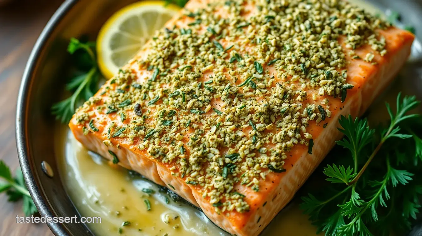 Herb-Crusted Salmon with Quinoa Salad