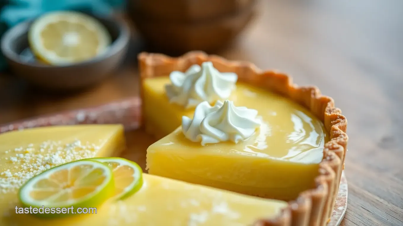 Lemon Lime Tart Recipe