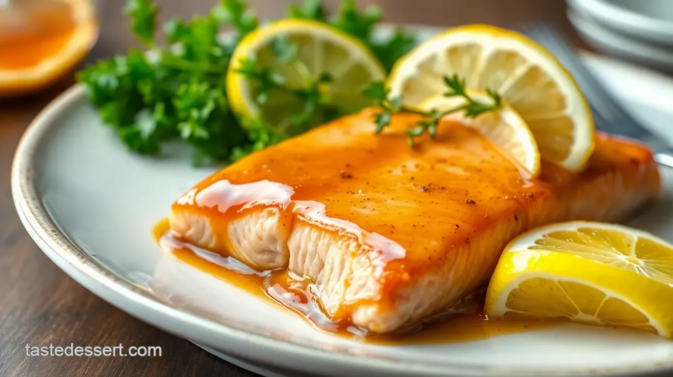 Glazed Salmon for Kids