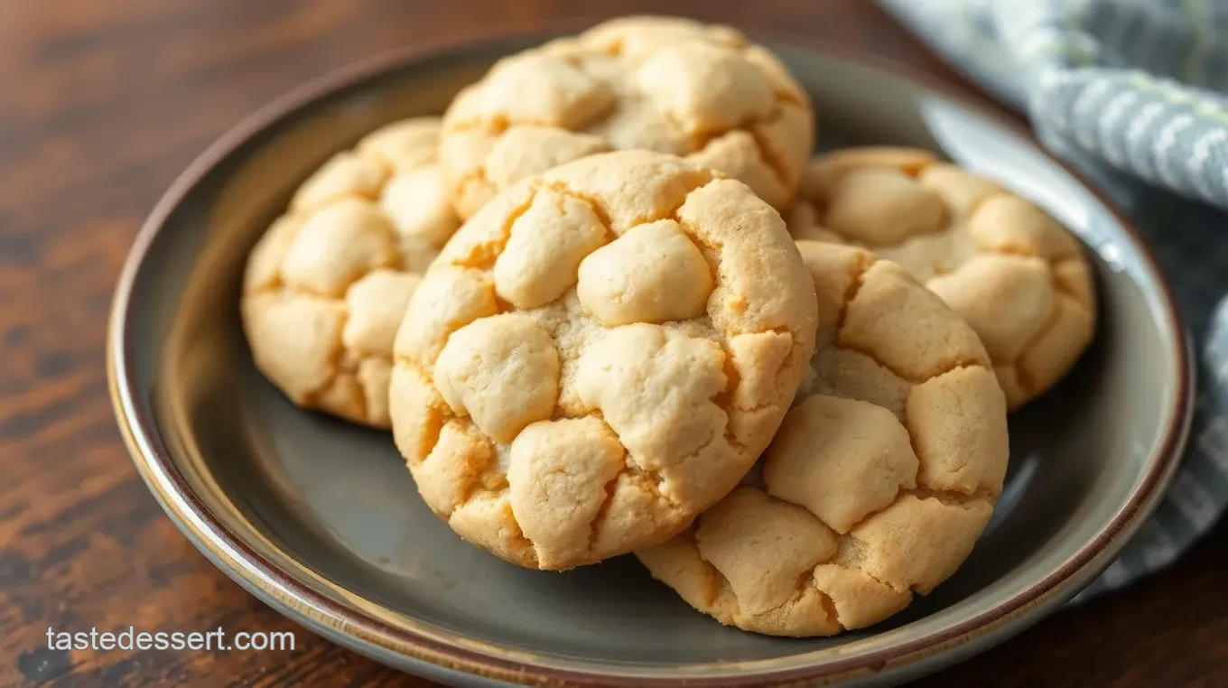 Simple Dimple Cookies