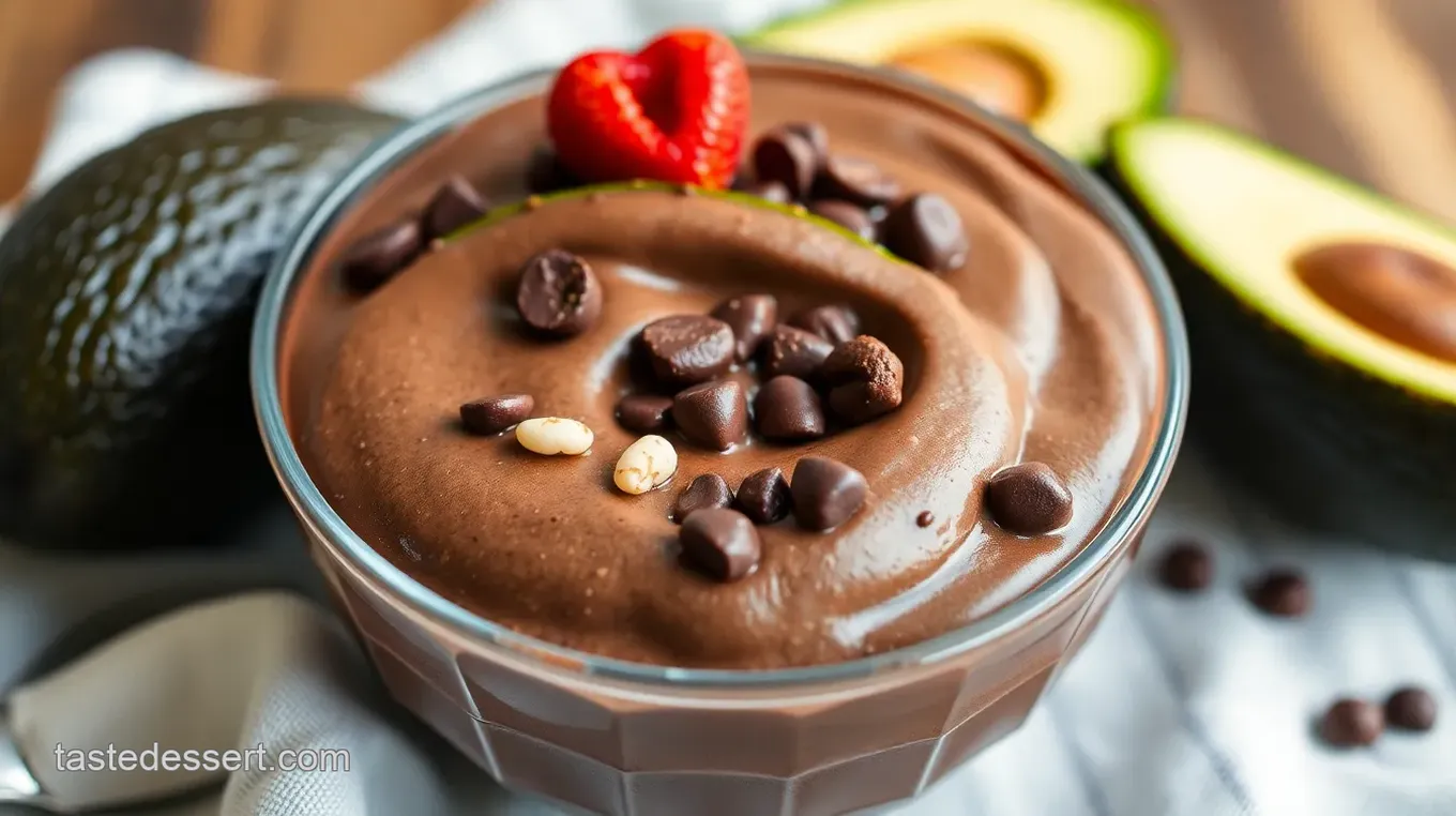 Creamy Chocolate Avocado Mousse