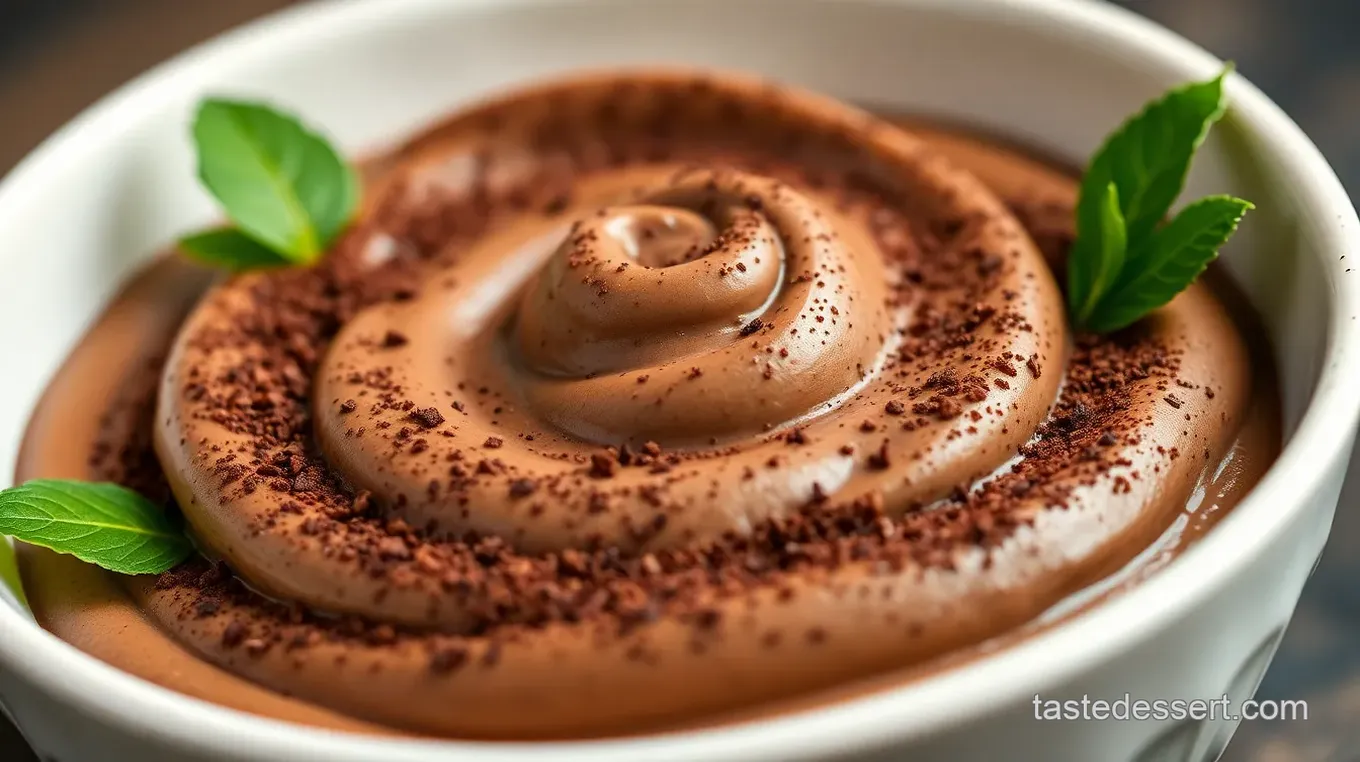 Coconut Chocolate Avocado Mousse