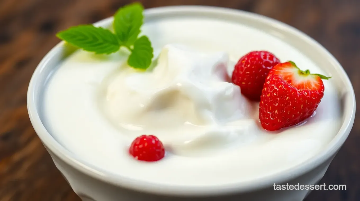 Goat Cheese Panna Cotta Dessert with Honey and Rosemary