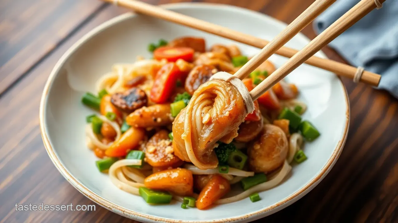 DIY Chopstick Tongs