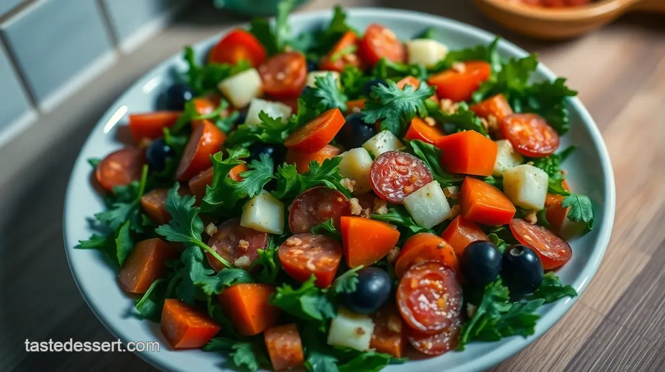 Fresh & Zesty Salad Mix in a Bag: My Go-To Antipasto Medley Recipe Fresh & Zesty Salad in a Bag: A Quick and Easy Vibrant Antipasto Medley