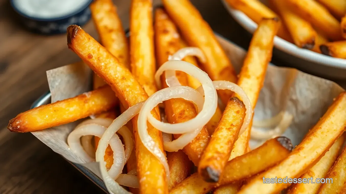 Crispy Onion French Fries