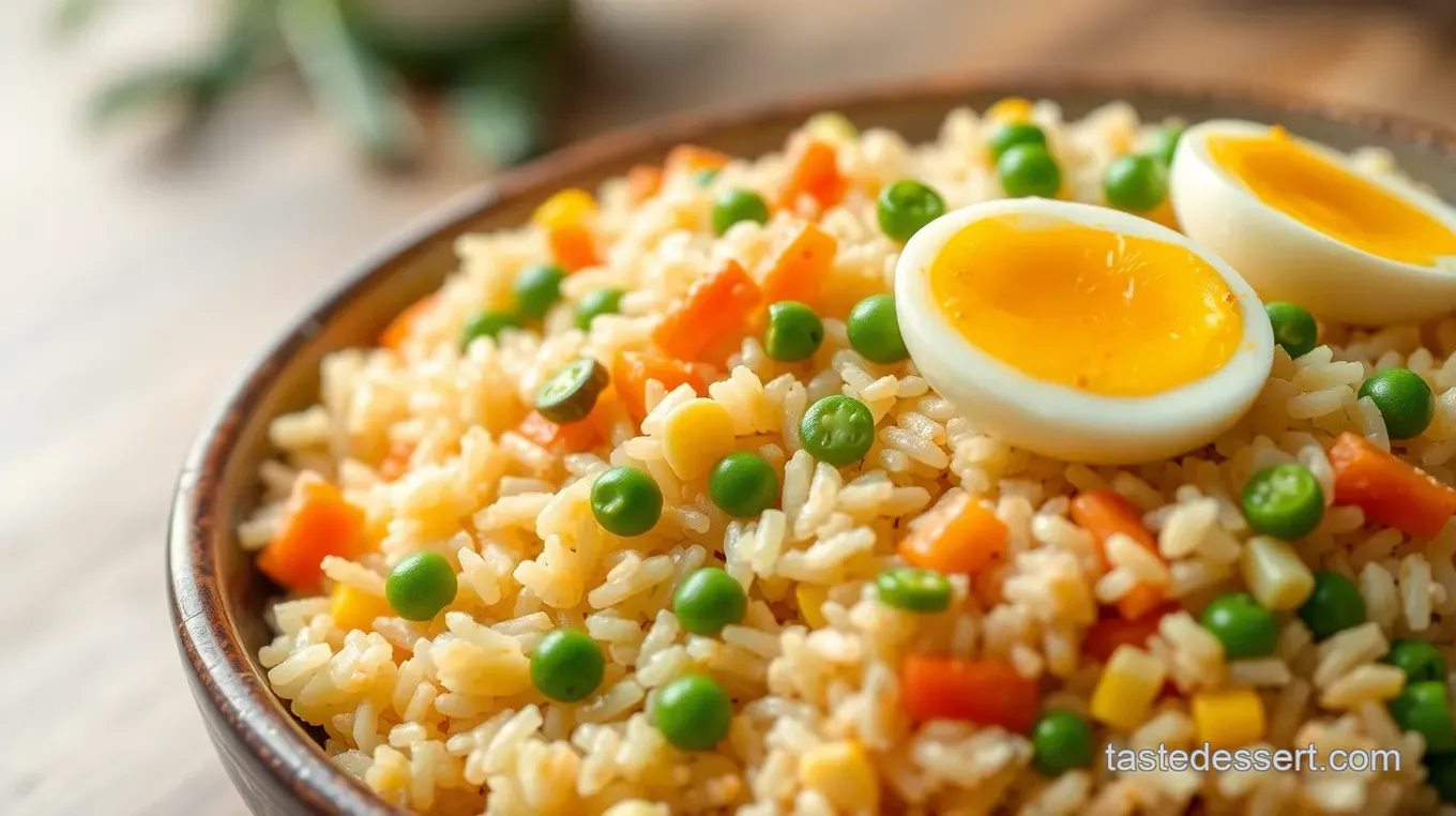 Easy Fried Rice with Frozen Vegetables