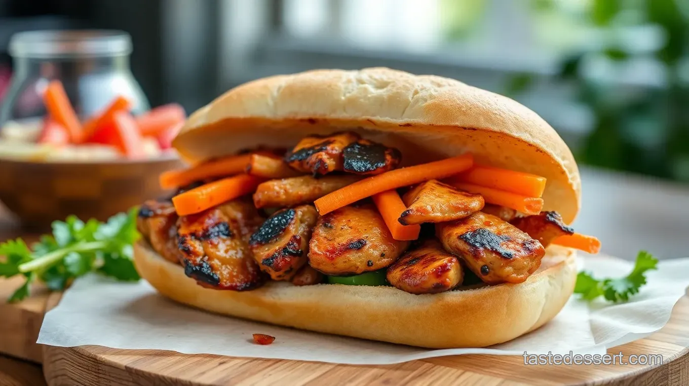 Classic Banh Mi Sandwich