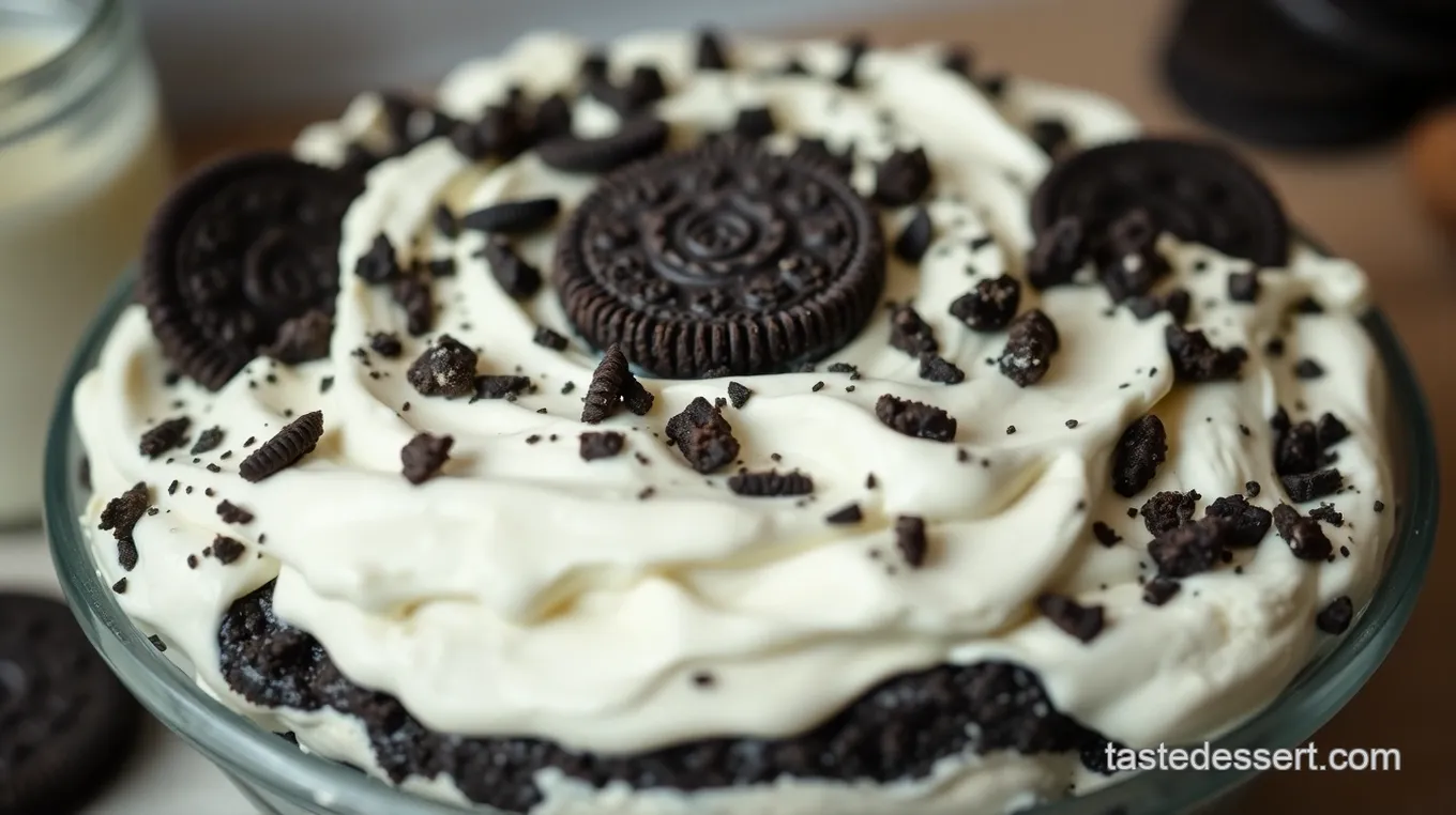 Heavenly Oreo Icebox Cake