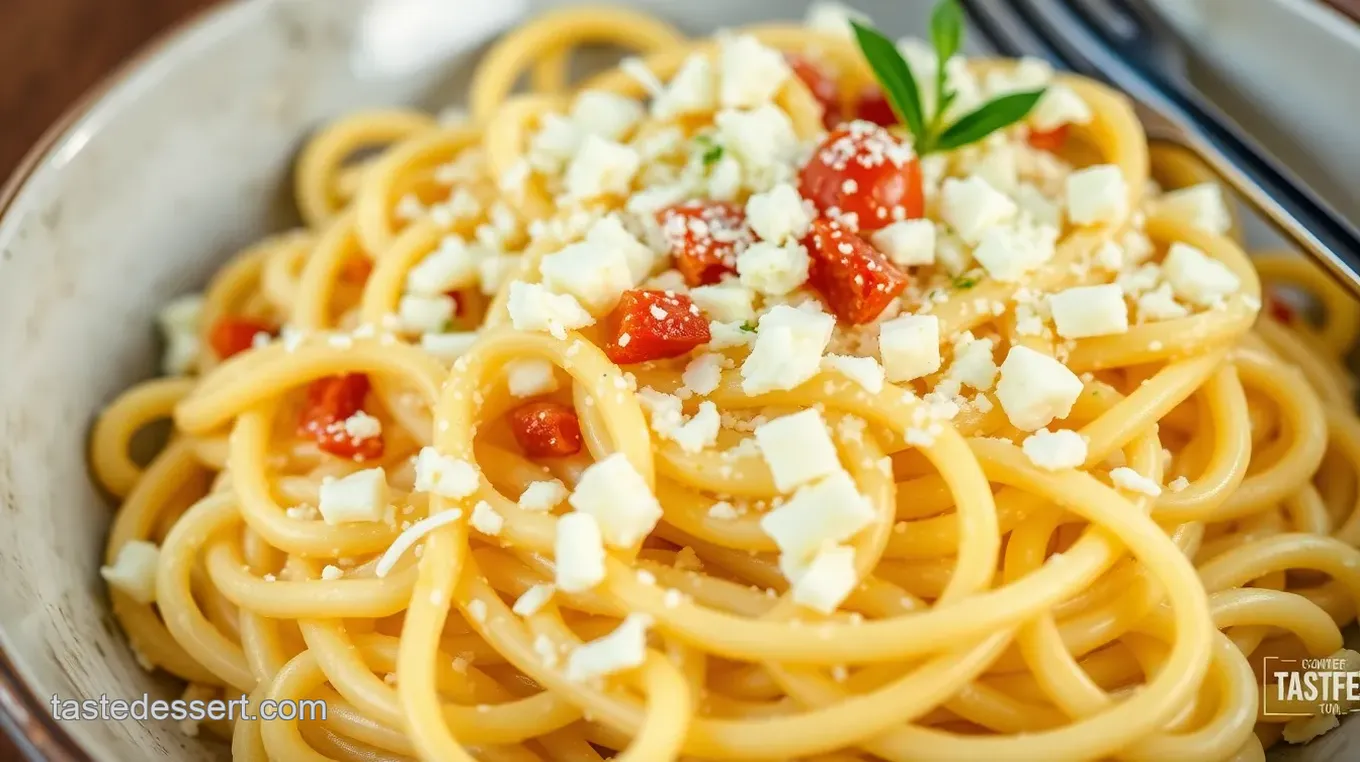 Three-Cheese Fettuccine Alfredo