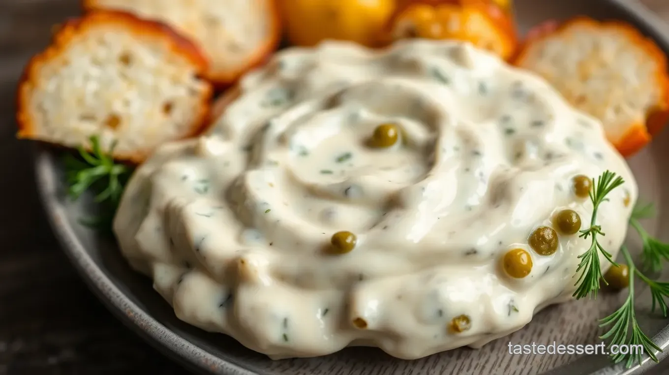 Zesty Homemade Tartare Sauce in Just 10 Minutes!