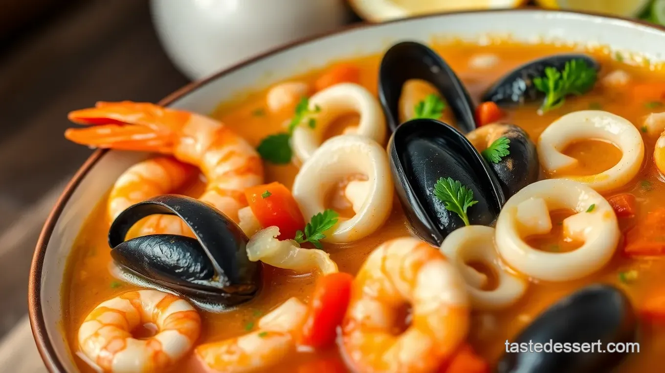 Caldo de Mariscos (Seafood Soup)