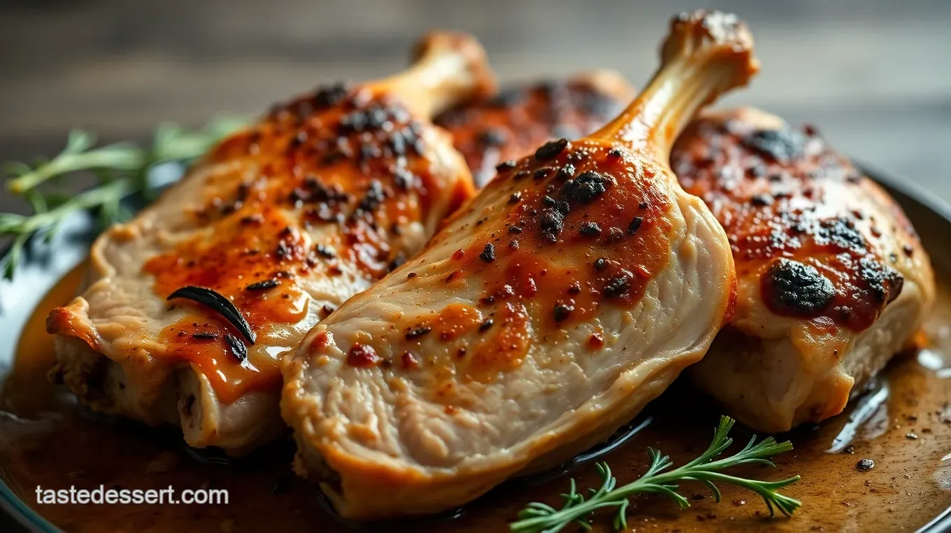Easy & Juicy Turkey Tails: My Fail-Proof Herb Glazed Method Savory Herb-Glazed Turkey Tails