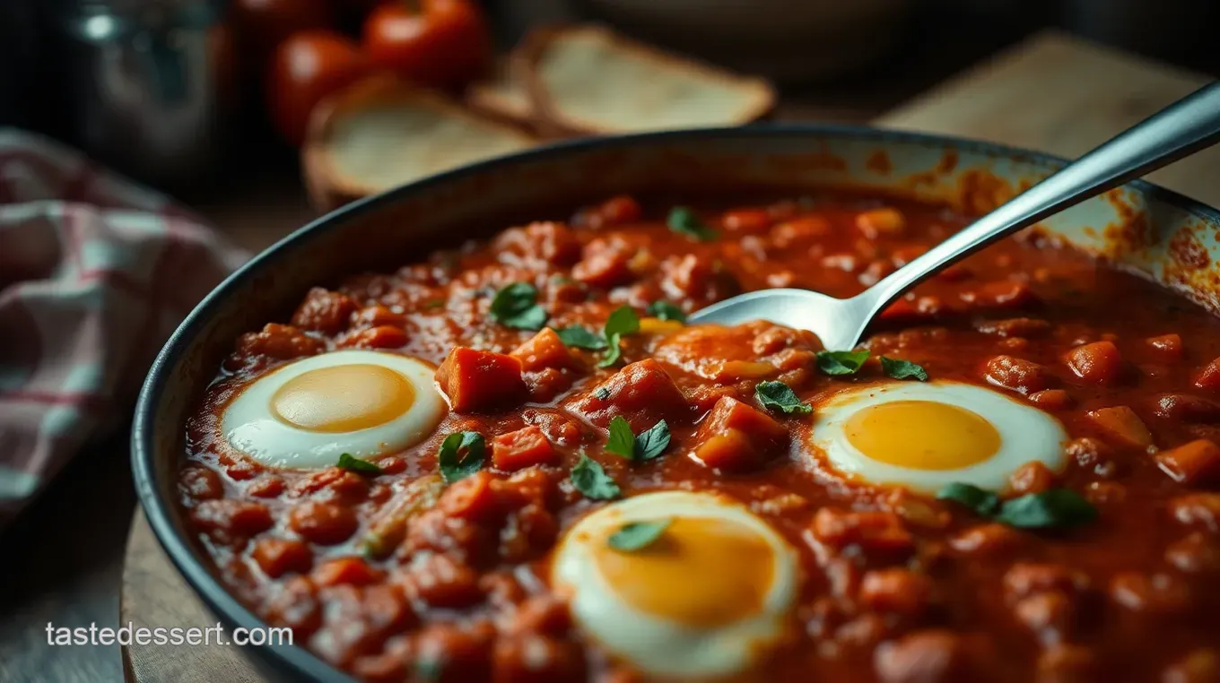 Easy & Flavorful Middle Eastern Breakfast: Shakshuka for a Cozy Morning Shakshuka: A Flavorful Middle Eastern Egg Dish