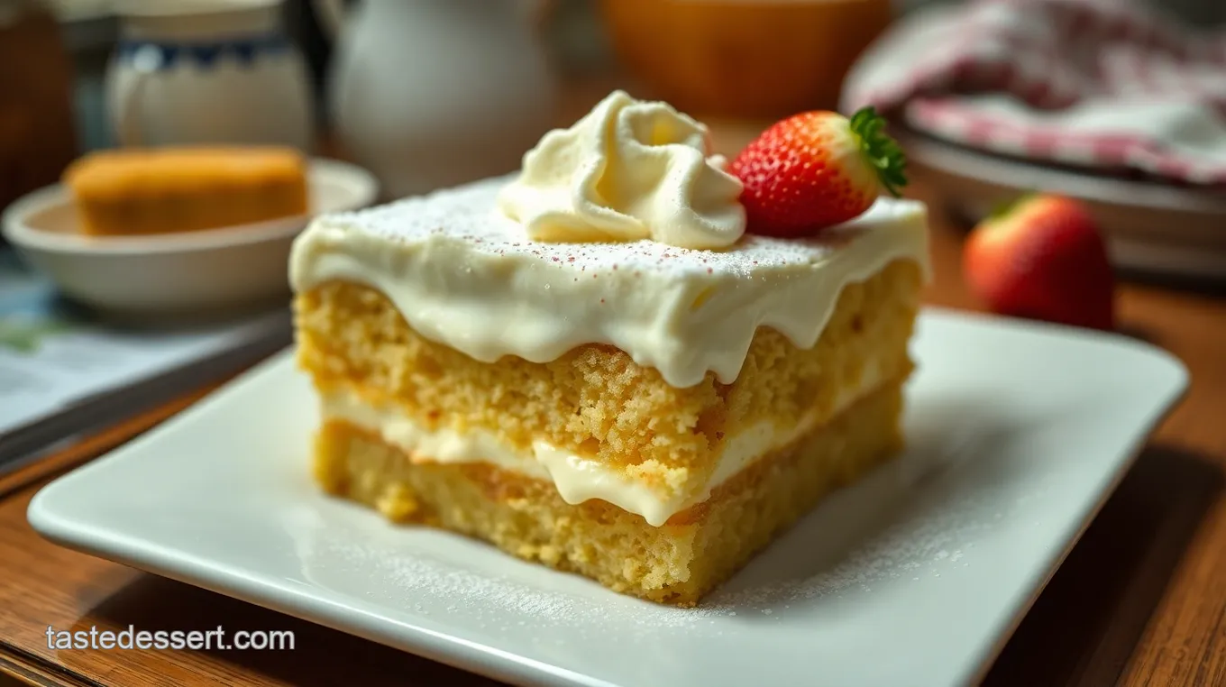 Tres Leches Cake: A Honduran Classic