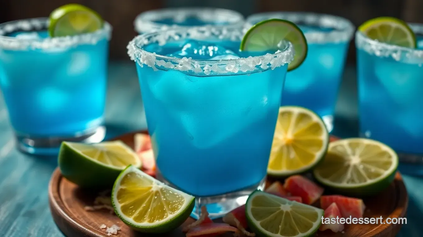 Easy & Tropical Blue Margarita: My Go-To Summer Cocktail Recipe Tropical Blue Margarita: A Splash of Fun!