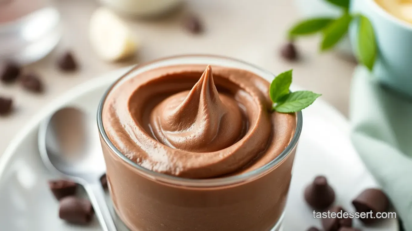 Decadent Chocolate Mousse in 2 oz Dessert Cups