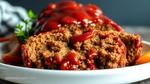 Bake Beef Meatloaf with Delicious Glaze