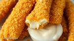 Fried Mozzarella Cheese Sticks - Crispy Treats