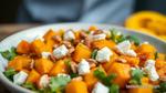 Roast Pumpkin Salad with Feta & Walnuts