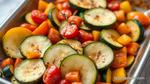 Roast Zucchini & Bell Peppers with Spice