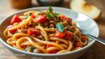 Sautéed Whole Wheat Pasta with Cozy Flavor