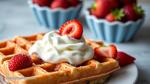 Whip Up Fluffy Strawberry Waffles Fast