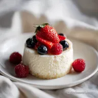 2 Ingredient Protein Cheesecake with Greek Yogurt in 35 Minutes
