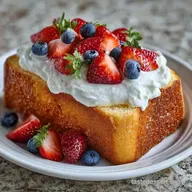 3Ingredient Flag Cake in 30 Minutes