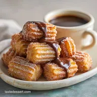 Sweet Air Fryer Churro Bites Recipe in 27 Minutes