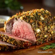 Air Fryer Roast Beef Joint with Perfect Garlic Herb Crust