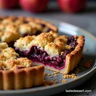 The Ultimate Apple Blackberry Crumble Tart Recipe