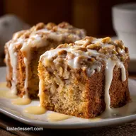 Apple Walnut Cake: The Moist, Spiced Autumnal Bake with Lemon Glaze