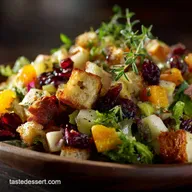Autumn Chopped Salad: Hearty Fall Recipe with Maple Vinaigrette