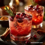 Thanksgiving Cocktails: Batch Spiced Cranberry Bourbon Smash