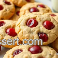 My Grandmother's Bake Cherry Cookies with Sweet Red Dots: A Delicious Twist