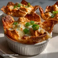 Buffalo Chicken Wonton Cups: Ultra-Crispy Game Day Appetizer